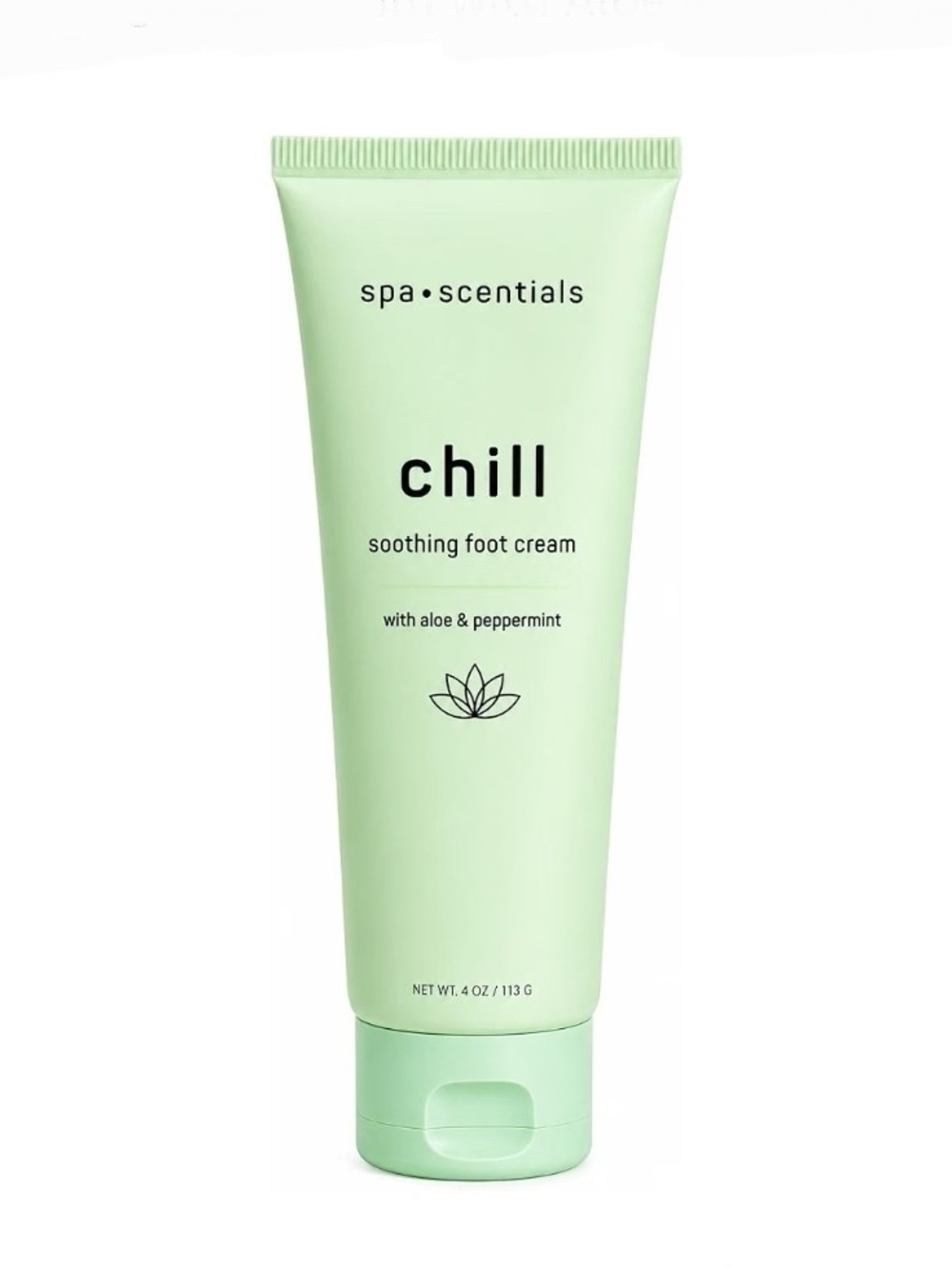 Spa Scentials Chill Soothing Foot Cream (4 oz ) BNIB